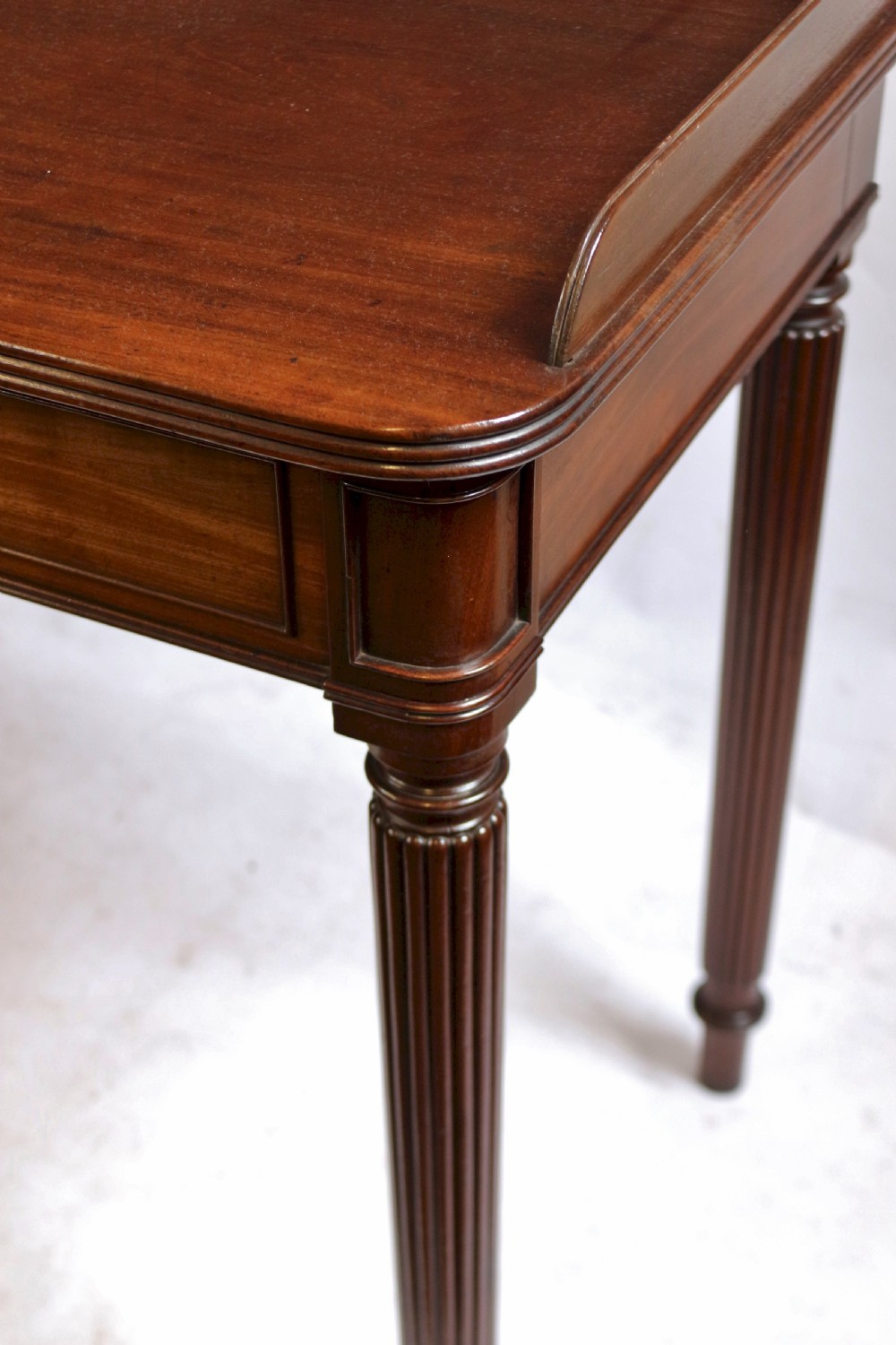 Regency Mahogany Reeded Leg Serving Table View III