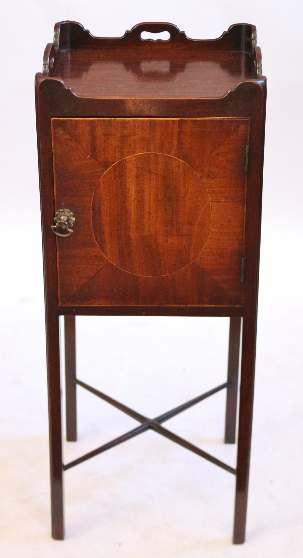 George 111 Mahogany Bedside Cupboard