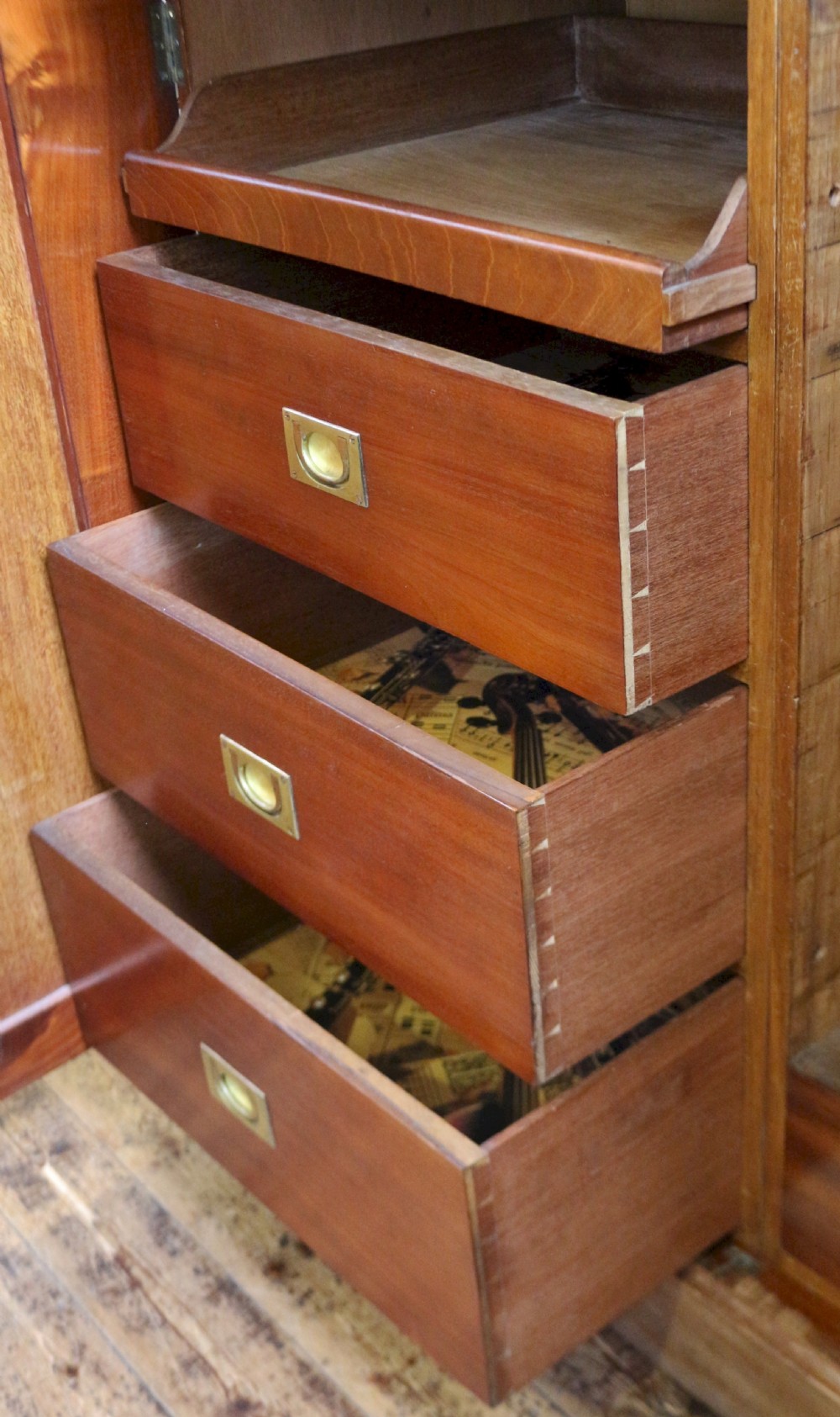 Early Victorian Mahogany 2 Door Wardrobe View IV