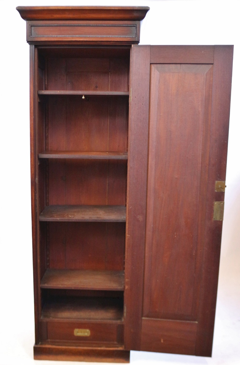 Victorian Mahogany Single Door Hall Cupboard View II