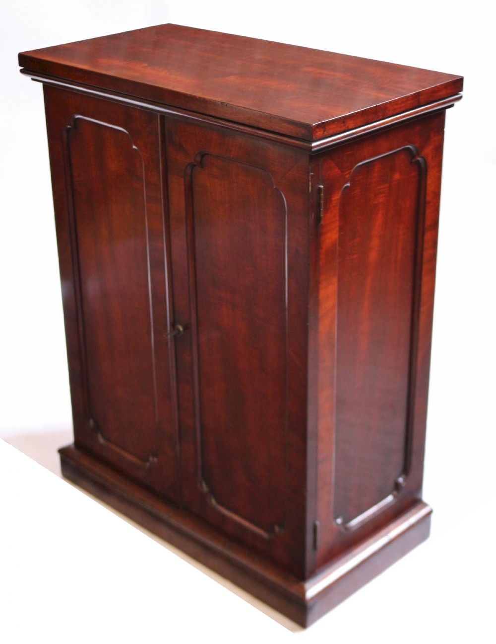 Early 19C Mahogany Small 2 Door Cupboard View IV