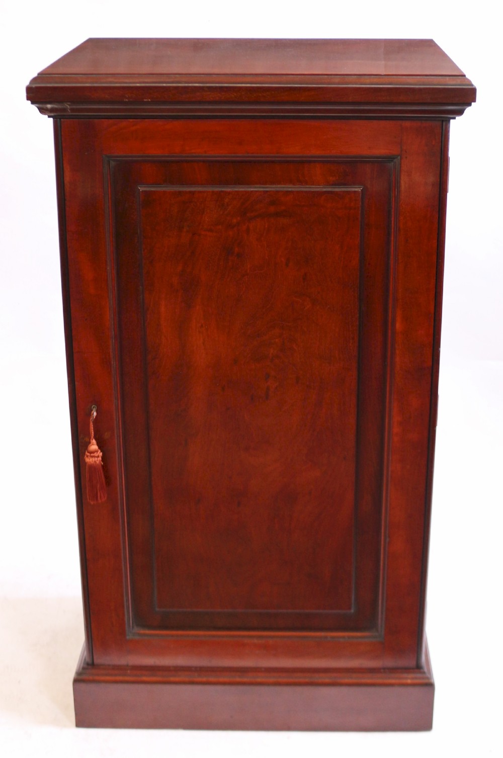 Victorian Mahogany Single Door Cupboard by Holland & Sons.