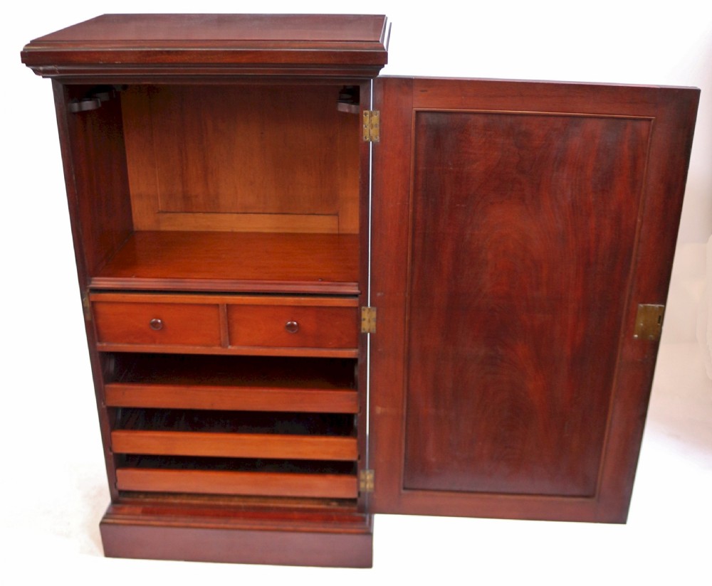 Victorian Mahogany Single Door Cupboard by Holland & Sons. View V