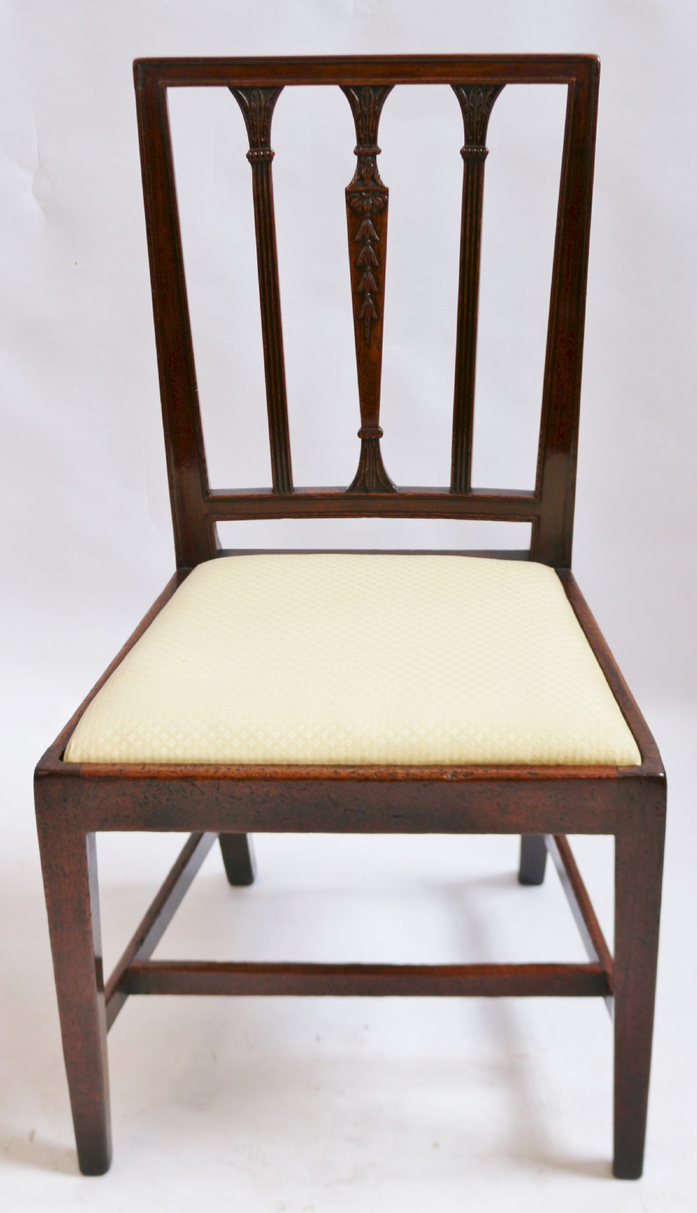 George 111 Mahogany Set of 8 'Hepplewhite' Single Chairs View III