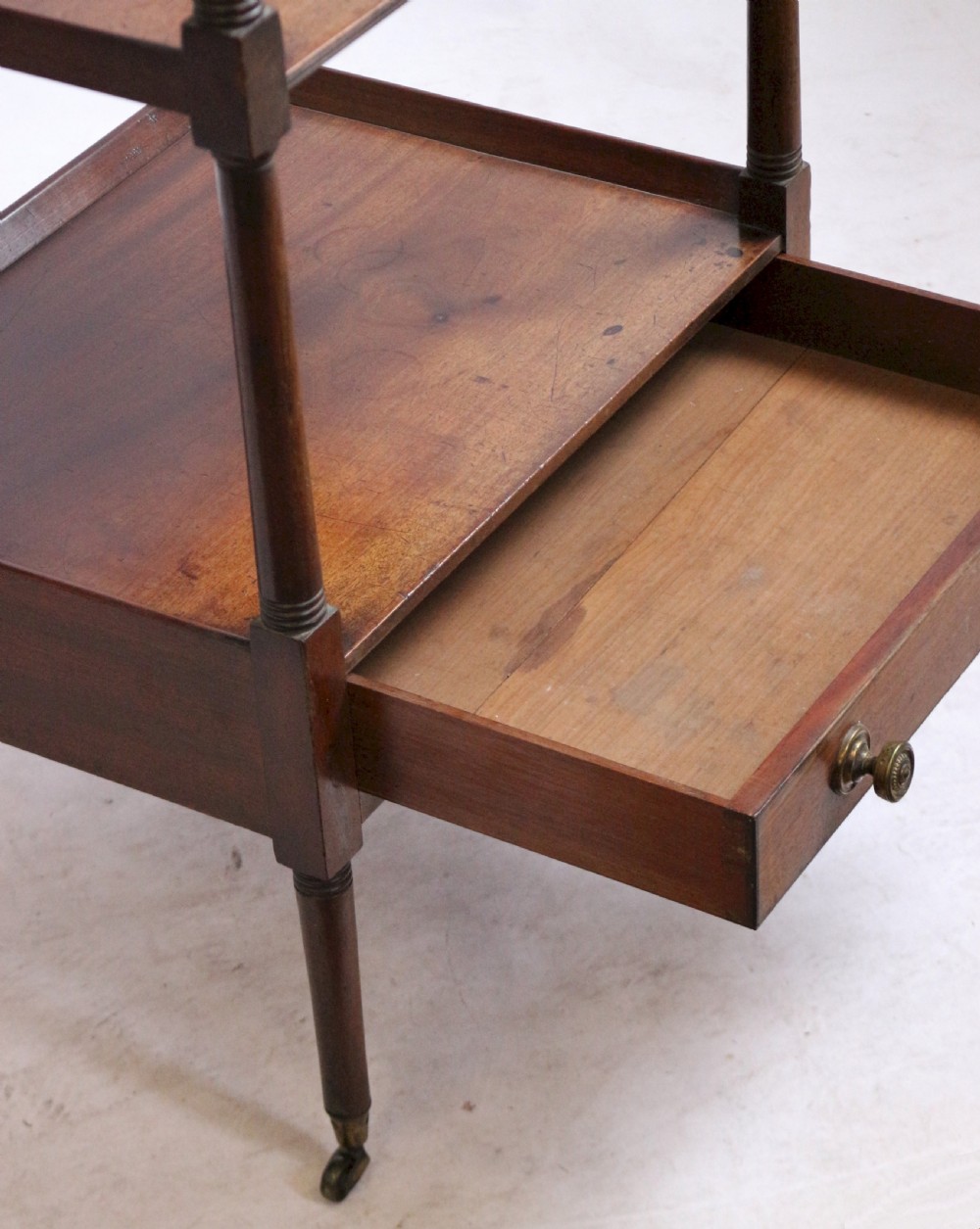 George 111 Mahogany 4 Tier Whatnot View IV