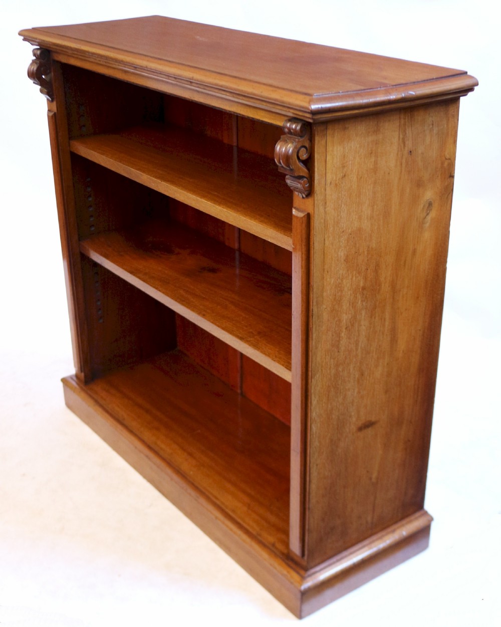 Victorian Mahogany Open Bookcase View III