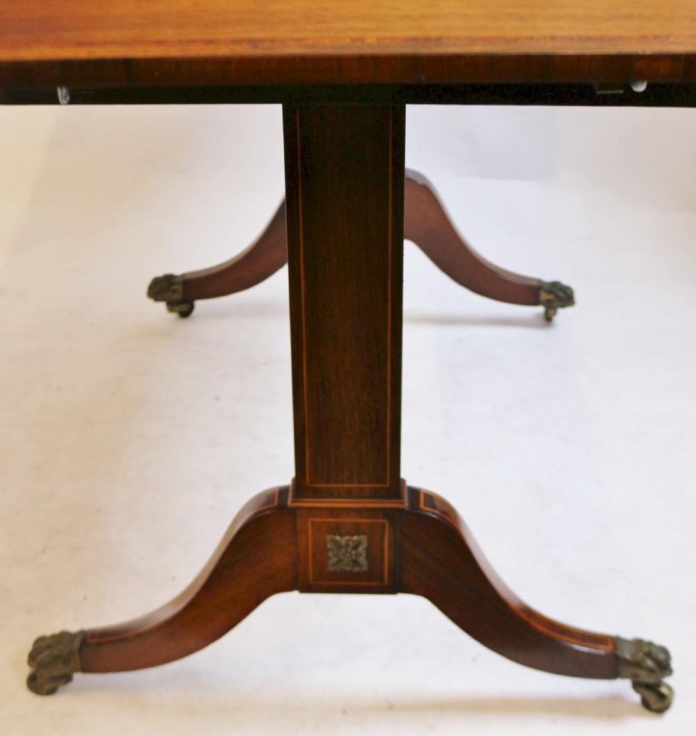 Regency Rosewood End Support Sofa Table View XII