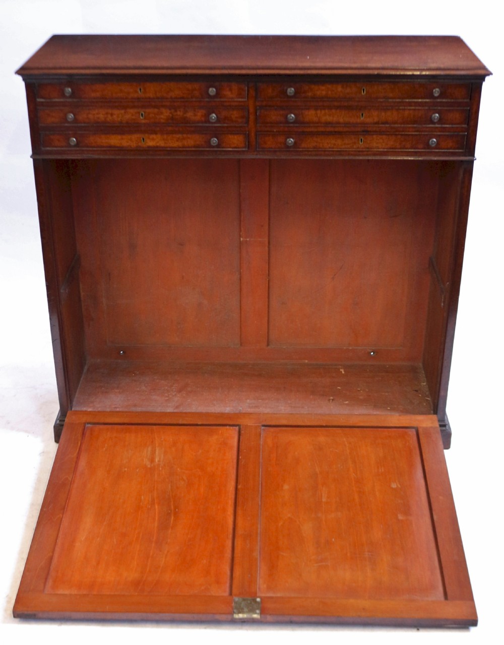 George 1V Mahogany Portfolio Cupboard View IV