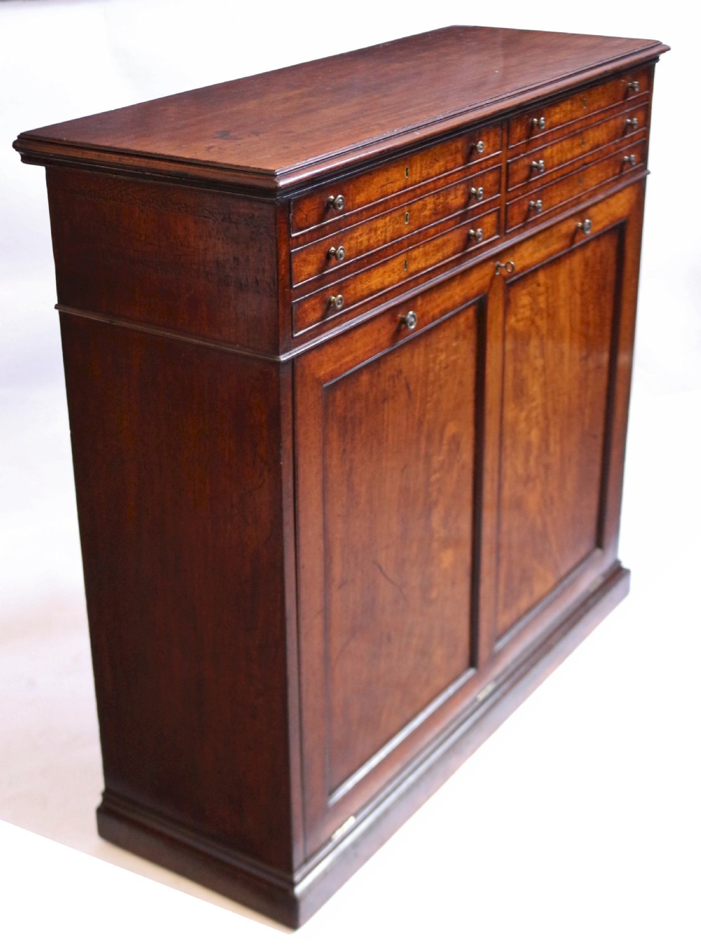 George 1V Mahogany Portfolio Cupboard View V