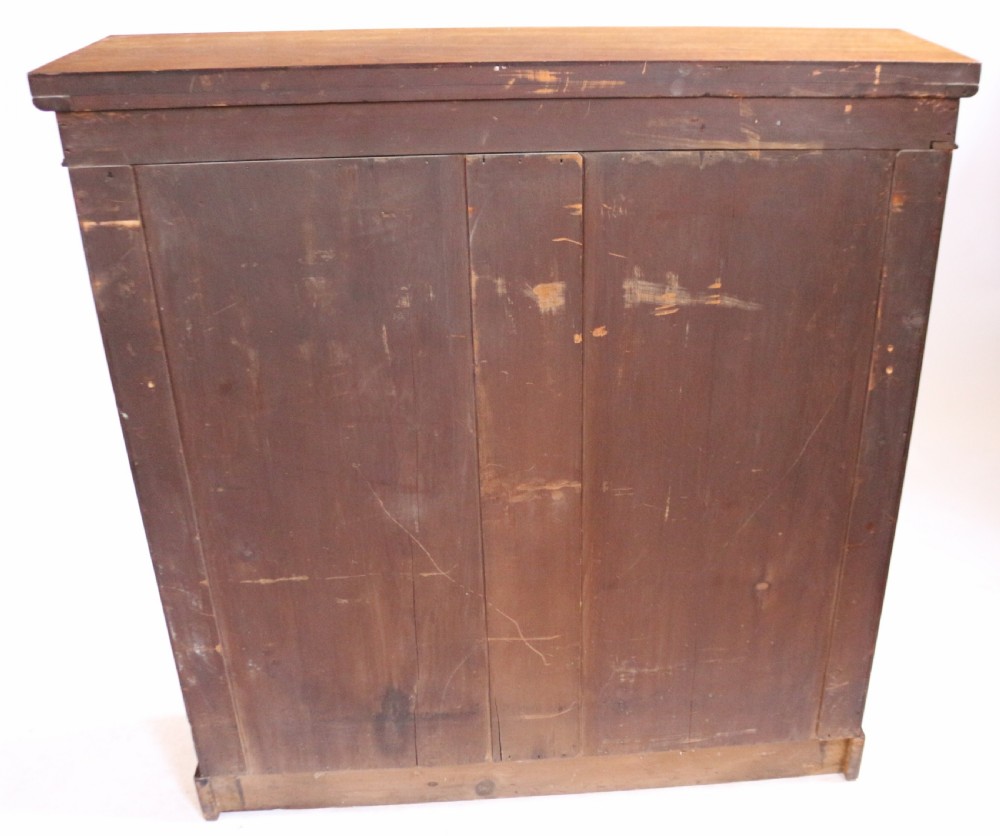 Victorian Walnut Dwarf Open Bookcase View V