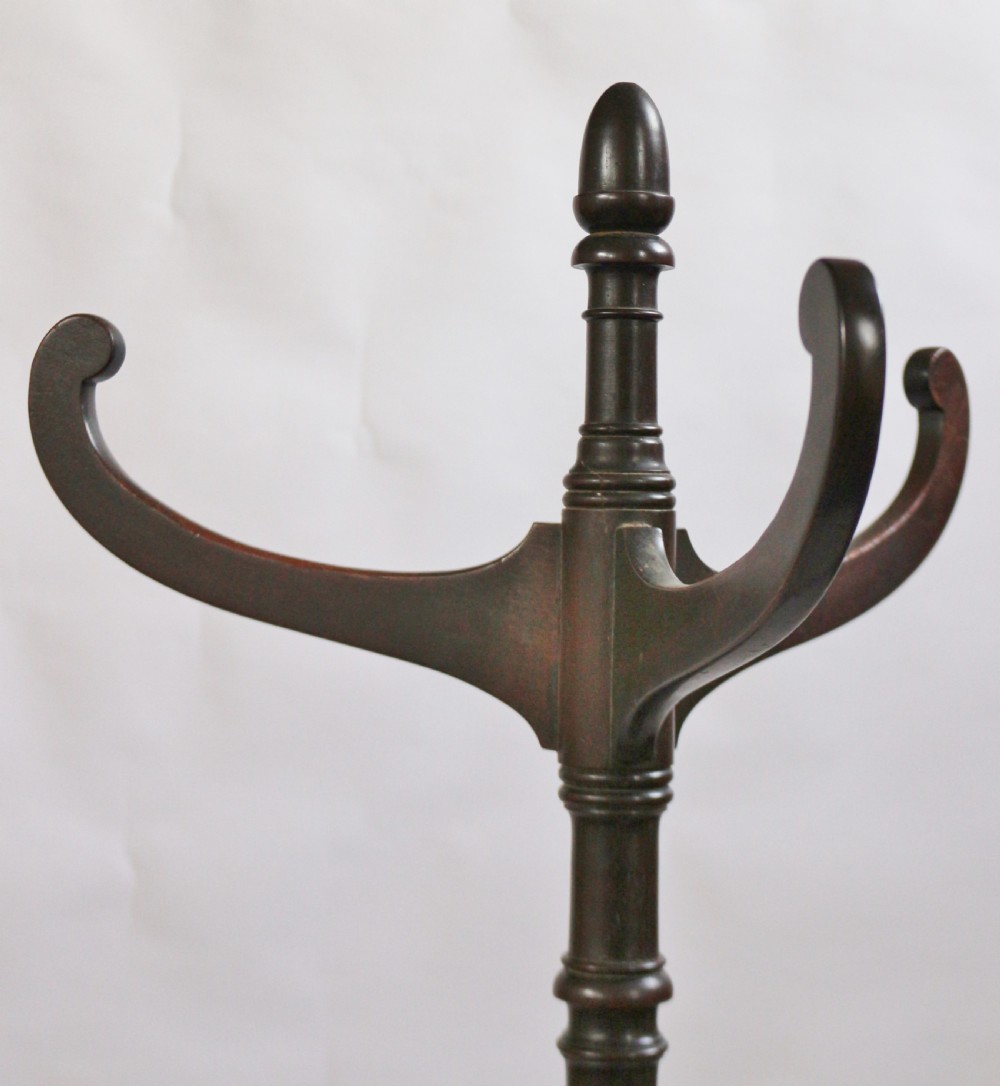 Fine Regency Mahogany Hat Stand. View V