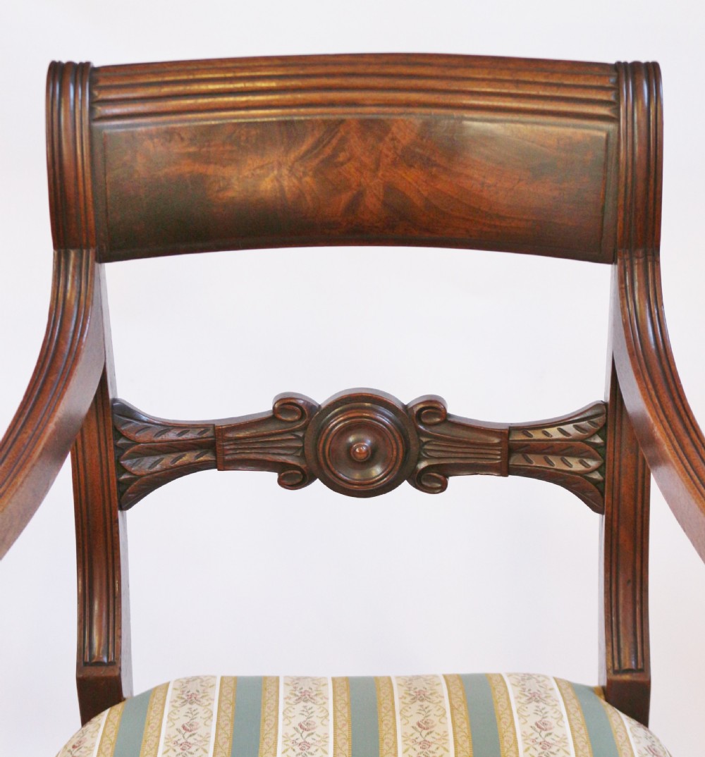 George 111 Mahogany Pair of Armchairs View VI