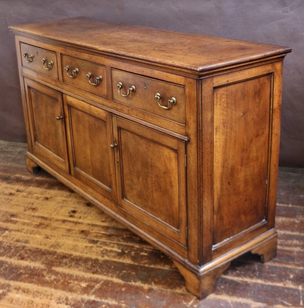 19C Fruitwood Dresser Base View III