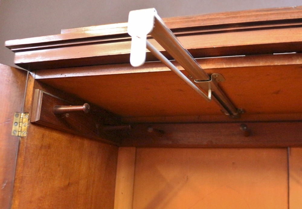 Early 19C Mahogany 2 Door Wardrobe View VI