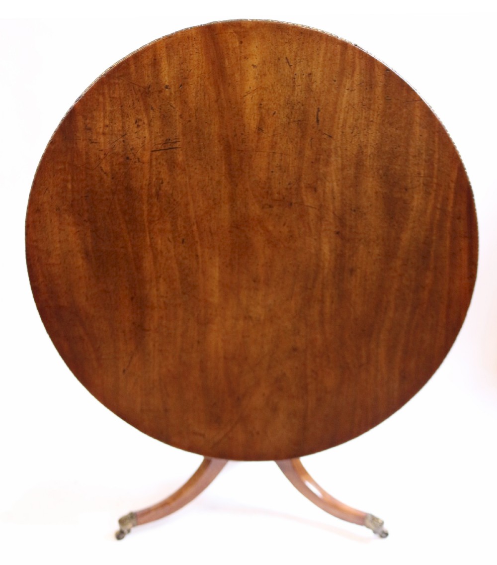 Regency Mahogany Ormolu Decorated Circular Centre Table View III