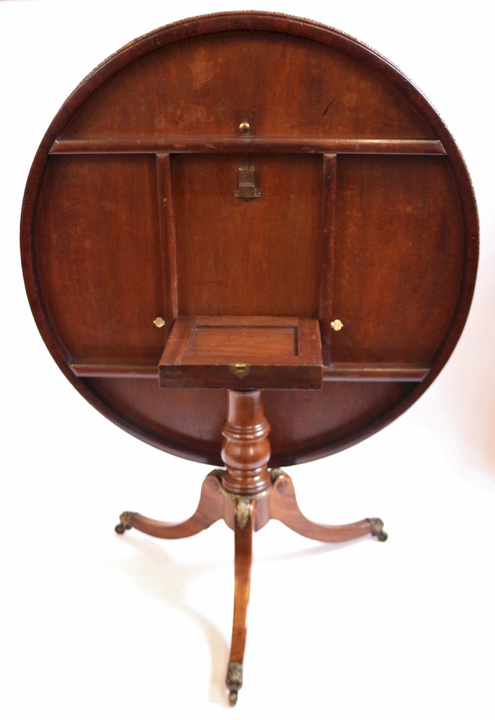 Regency Mahogany Ormolu Decorated Circular Centre Table View VI