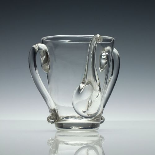 18th Century Glass Posset Pot C1770