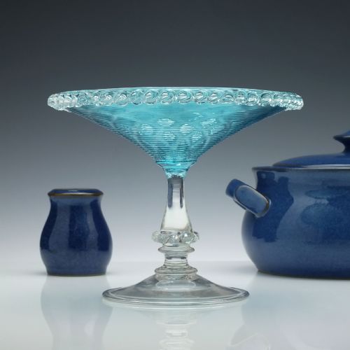 Rare 19th Century Richardson Glass Comport C1890