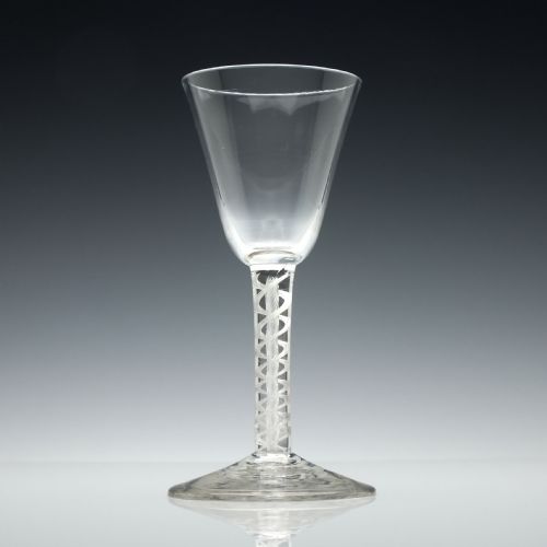 Georgian Air Twist Wine Glass C1770