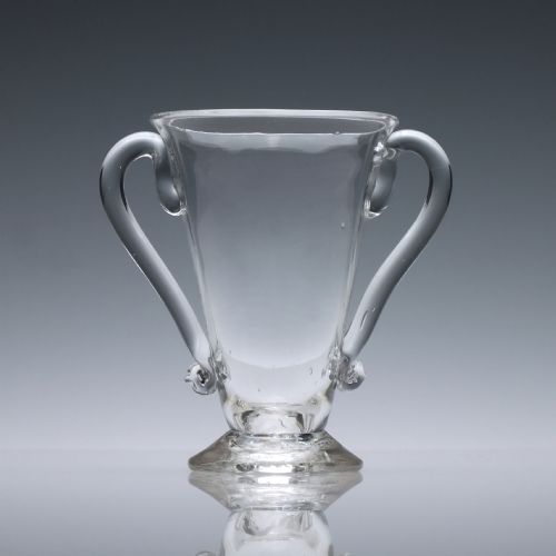Rare Twin Handled Georgian Jelly Glass C1770