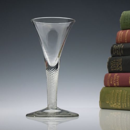 Georgian Air Twist Wine Glass C1750