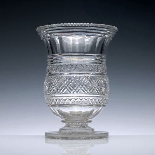 fig 1. 19th Century Cut Glass Vase c1830