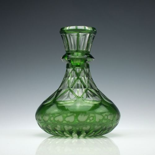 19th Century Victorian Cut Glass Wine Carafe C1860
