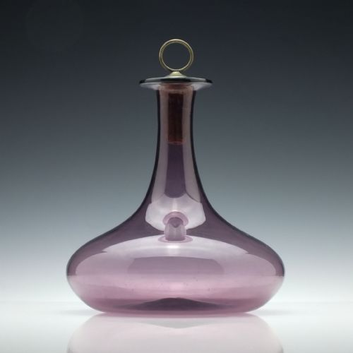 Georgian Amethyst Glass Mell Decanter C1830