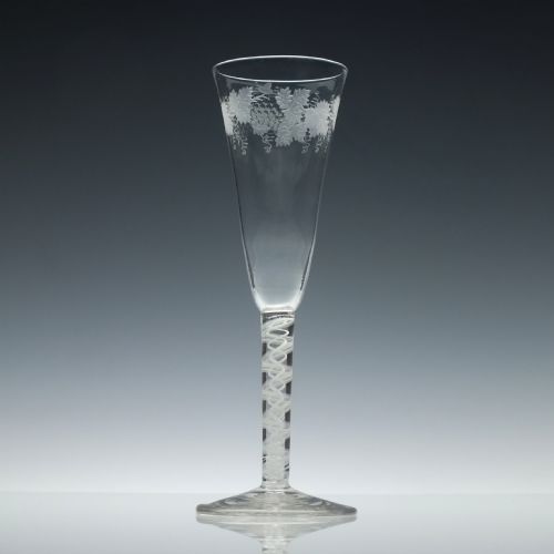 19th Century Victorian Champagne Glass C1850