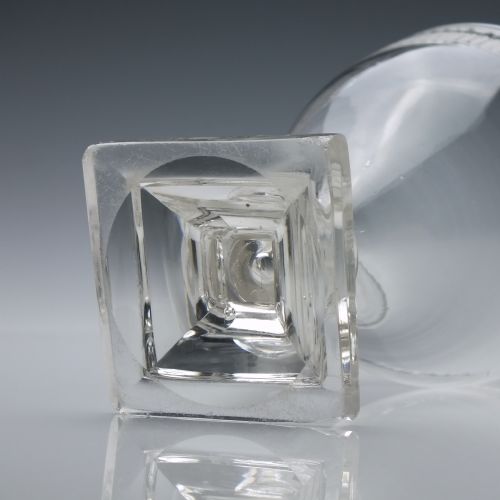 PAIR OF ENGRAVED 19TH CENTURY GLASS RUMMERS C1830 - ADDITIONAL PHOTO 6