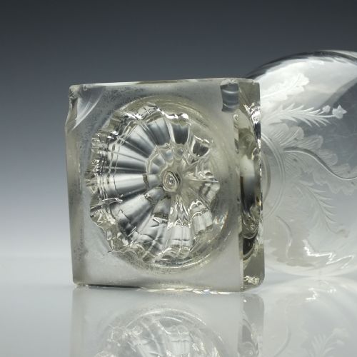 ENGRAVED 19TH CENTURY GLASS UNION RUMMER C1800 - ADDITIONAL PHOTO 6