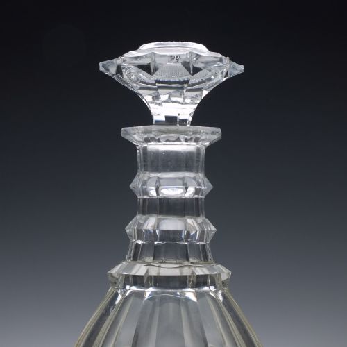 19TH CENTURY CUT SAINT LOUIS DECANTER C1830 - ADDITIONAL PHOTO 1