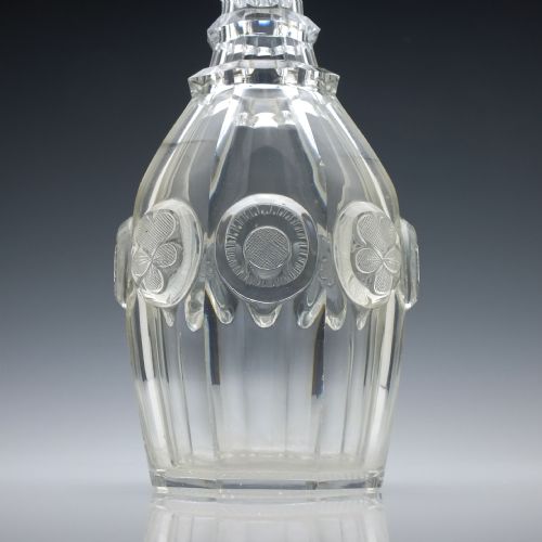 19TH CENTURY CUT SAINT LOUIS DECANTER C1830 - ADDITIONAL PHOTO 4