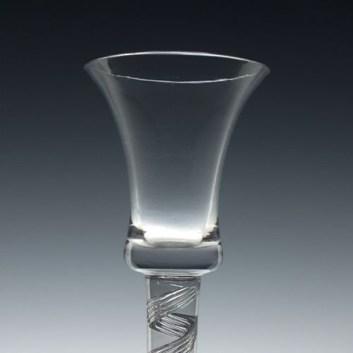 GEORGIAN AIR TWIST WINE GLASS C1750 - ADDITIONAL PHOTO 2