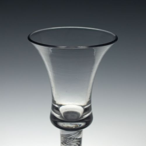 GEORGIAN AIR TWIST WINE GLASS C1750 - ADDITIONAL PHOTO 3