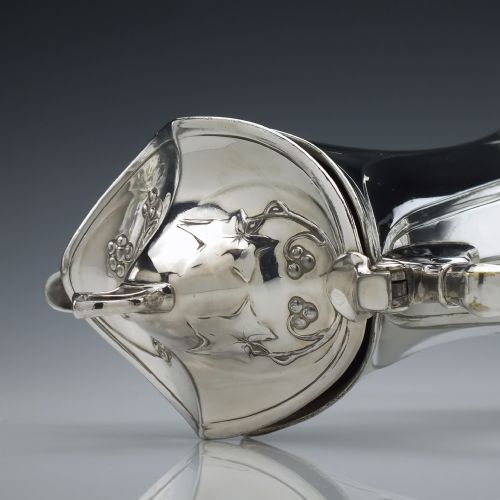 WMF ART NOUVEAU SILVER PLATE COFFEE POT C1910 - ADDITIONAL PHOTO 5