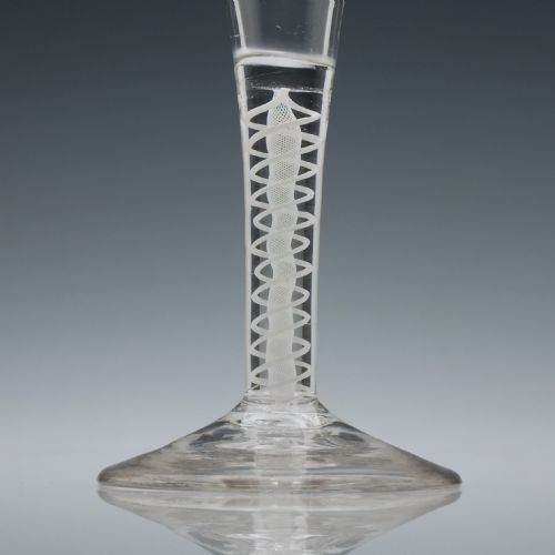 PAIR OF OPAQUE TWIST CHAMPAGNE GLASSES C1760 - ADDITIONAL PHOTO 3