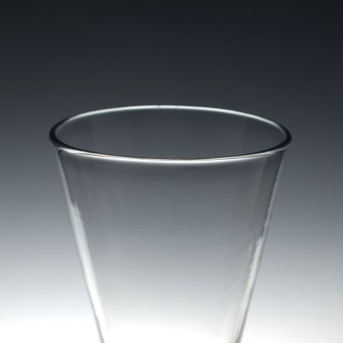 TALL GEORGIAN SINGLE SERIES OPAQUE TWIST ALE GLASS C1760 - ADDITIONAL PHOTO 2