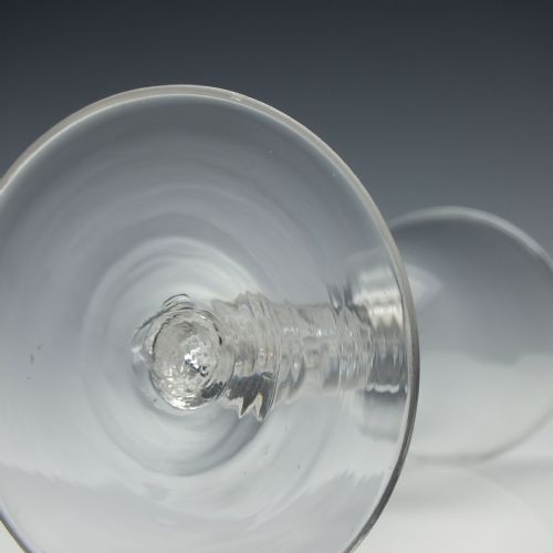 GEORGIAN AIR TWIST WINE GLASS C1750 - ADDITIONAL PHOTO 6