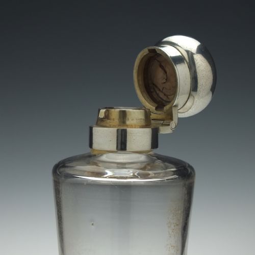 19TH CENTURY SADDLE FLASK C1880 - ADDITIONAL PHOTO 2