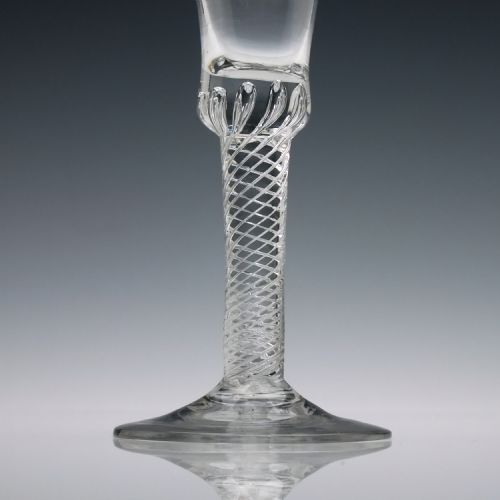 18TH CENTURY AIR TWIST WINE GLASS C1750 - ADDITIONAL PHOTO 2