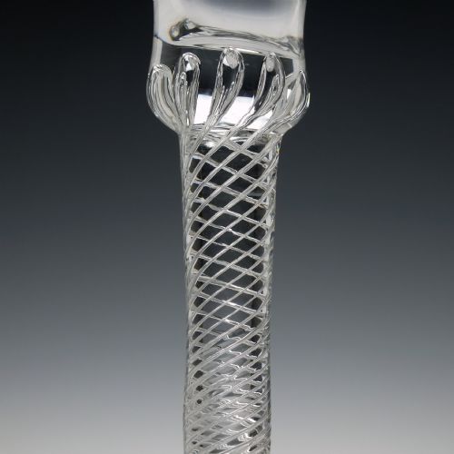 18TH CENTURY AIR TWIST WINE GLASS C1750 - ADDITIONAL PHOTO 3