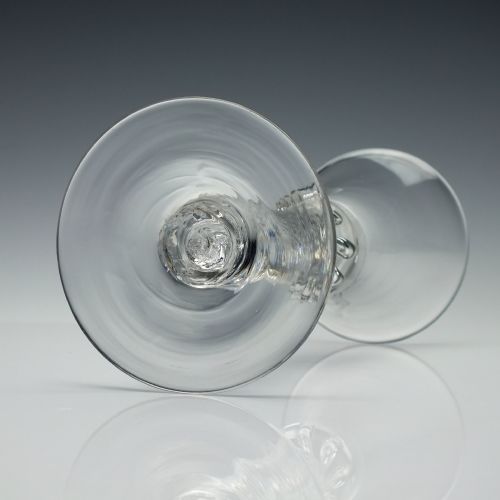 18TH CENTURY AIR TWIST WINE GLASS C1750 - ADDITIONAL PHOTO 5