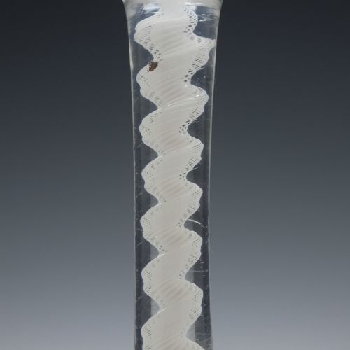 19TH CENTURY OPAQUE TWIST ALE GLASS C1760 - ADDITIONAL PHOTO 4