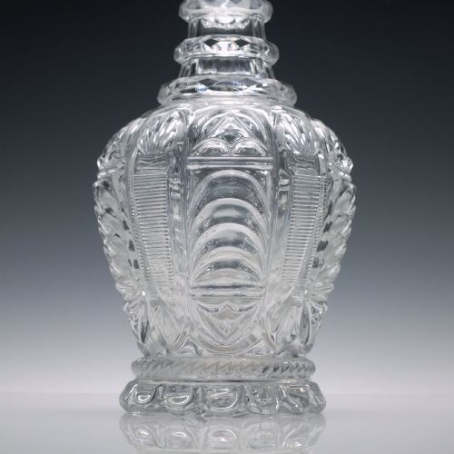 19TH CENTURY BACCARAT MOUL A FEUILLES DECANTER C1835 - ADDITIONAL PHOTO 3