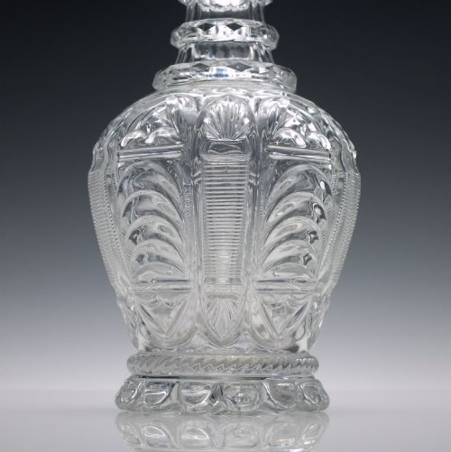 19TH CENTURY BACCARAT MOUL A FEUILLES DECANTER C1835 - ADDITIONAL PHOTO 4