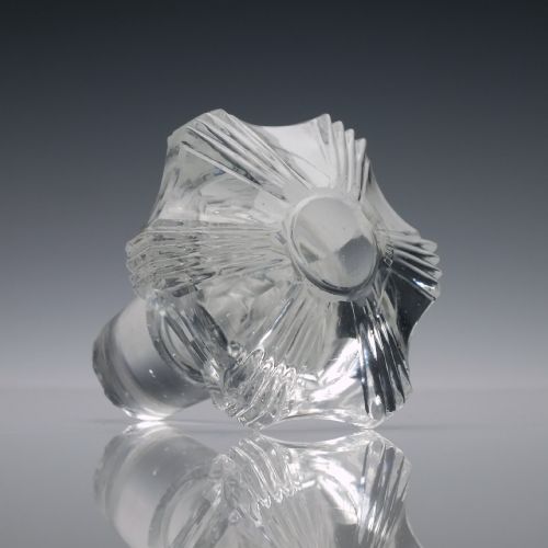 19TH CENTURY BACCARAT MOUL A FEUILLES DECANTER C1835 - ADDITIONAL PHOTO 7