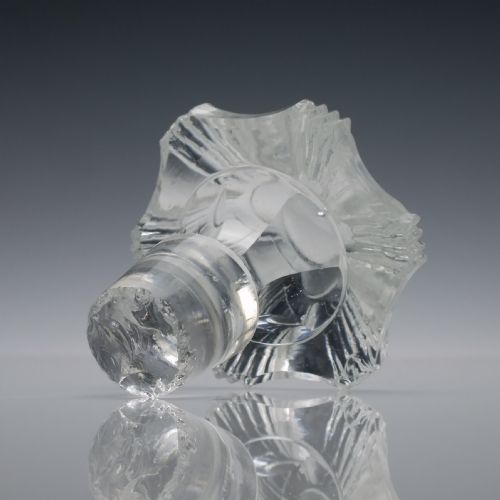 19TH CENTURY BACCARAT MOUL A FEUILLES DECANTER C1835 - ADDITIONAL PHOTO 8