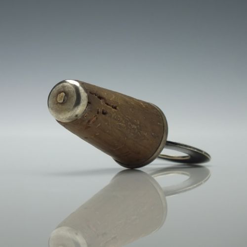 19TH CENTURY NAILSEA GLASS SERVING BOTTLE C1860 - ADDITIONAL PHOTO 9