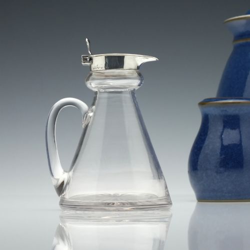 hamilton inches edinburgh silver mounted whisky noggin c1937 - CATEGORY: ANTIQUE SILVER - DATED 1930